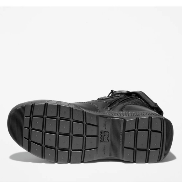 NEW Size 7.5W Mens Timberland Valor 6" Black Composite Toe Waterproof Work Boot - Picture 4 of 5